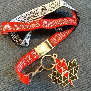 Brand New Moose Knuckles Lanyard 🍁